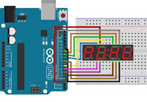4 digit 7 segment display pinout|Programming 4 Digit 7 Segment LED Display .